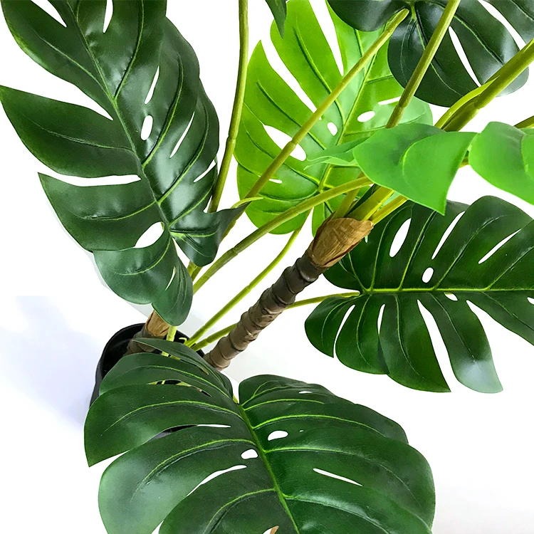 1.2m Artificial tropical plants philodendron/philodendron plants