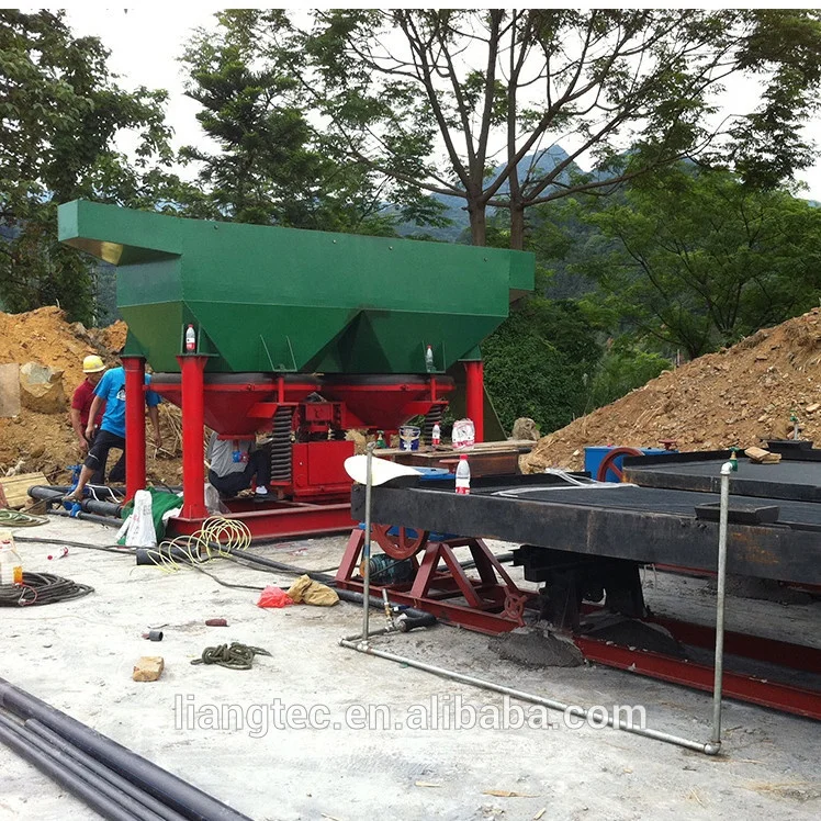 JT4-2 20TPH Gold Ore Mining Machine  Gold Separaor  Jig  Machine for Russia Gold  Processing Plant