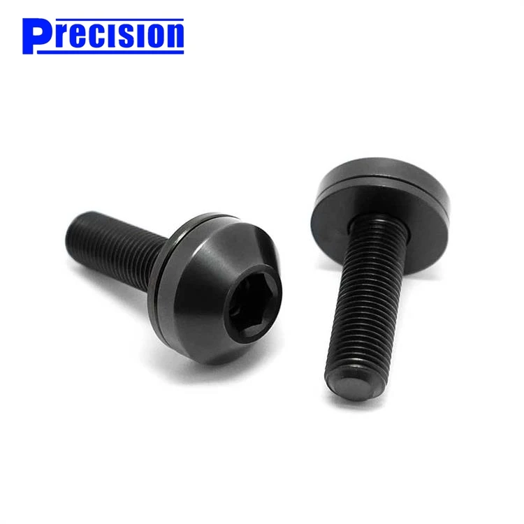 anodized gold titanium bolt m8 for bicycle