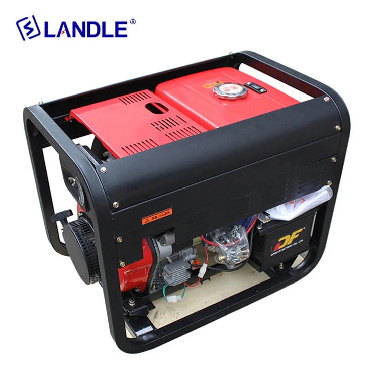 6.5kw silent diesel generator set for home use