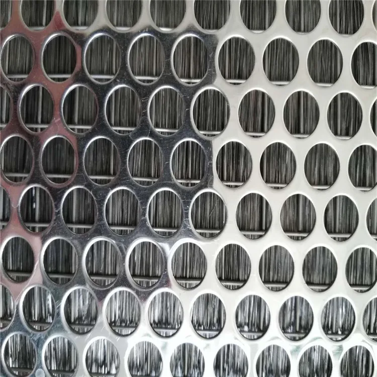 High Quality PVC Coated Perforated Metal Sheet Punching Mesh Round Hole Mesh With High Profit