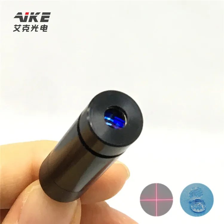 Высокомощный нм 50 мВт лазерный модуль с красным крестом Промышленный