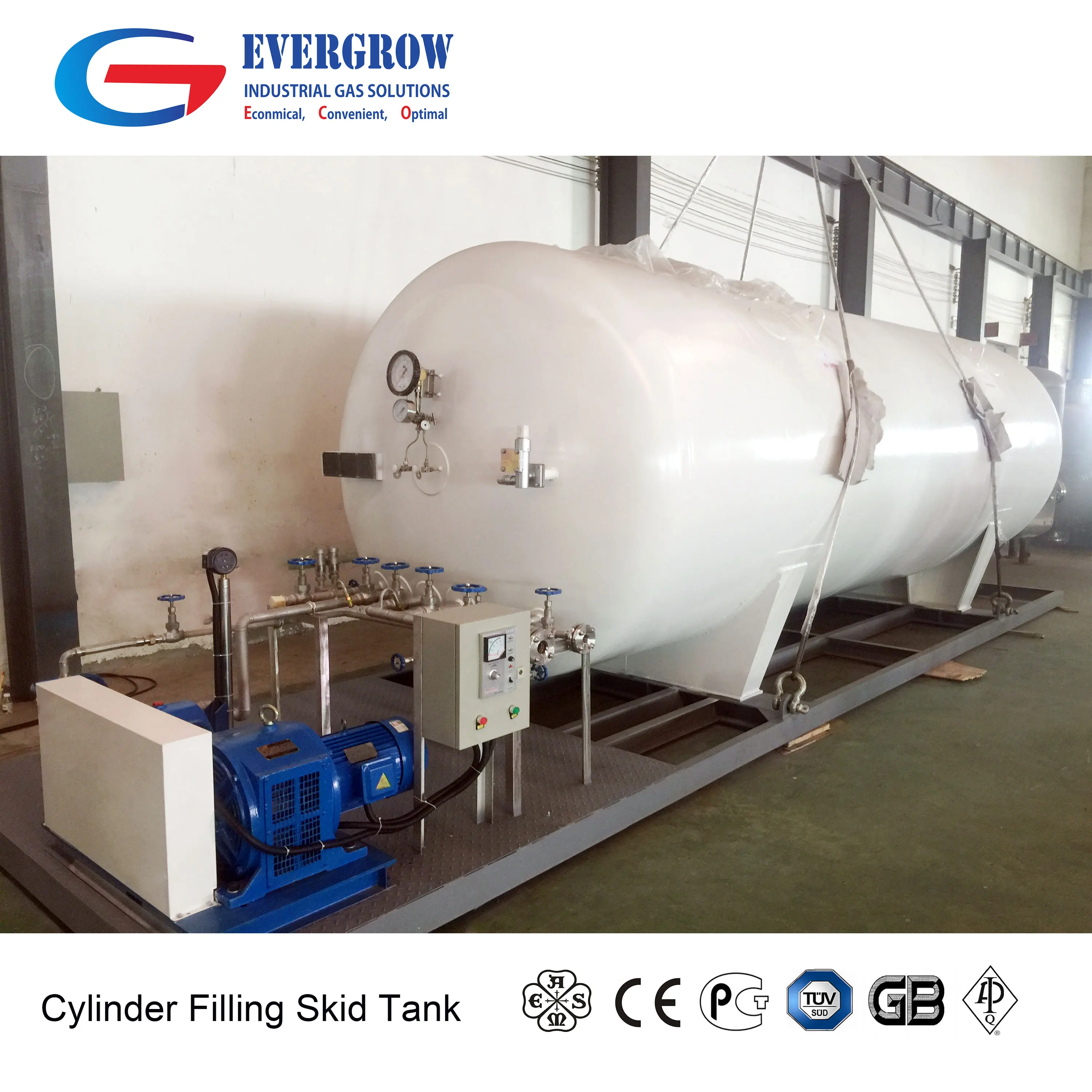 CO2 filling station