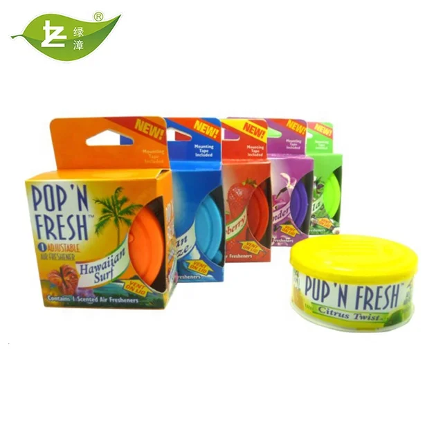 Latest Packing  solid gel car air freshener