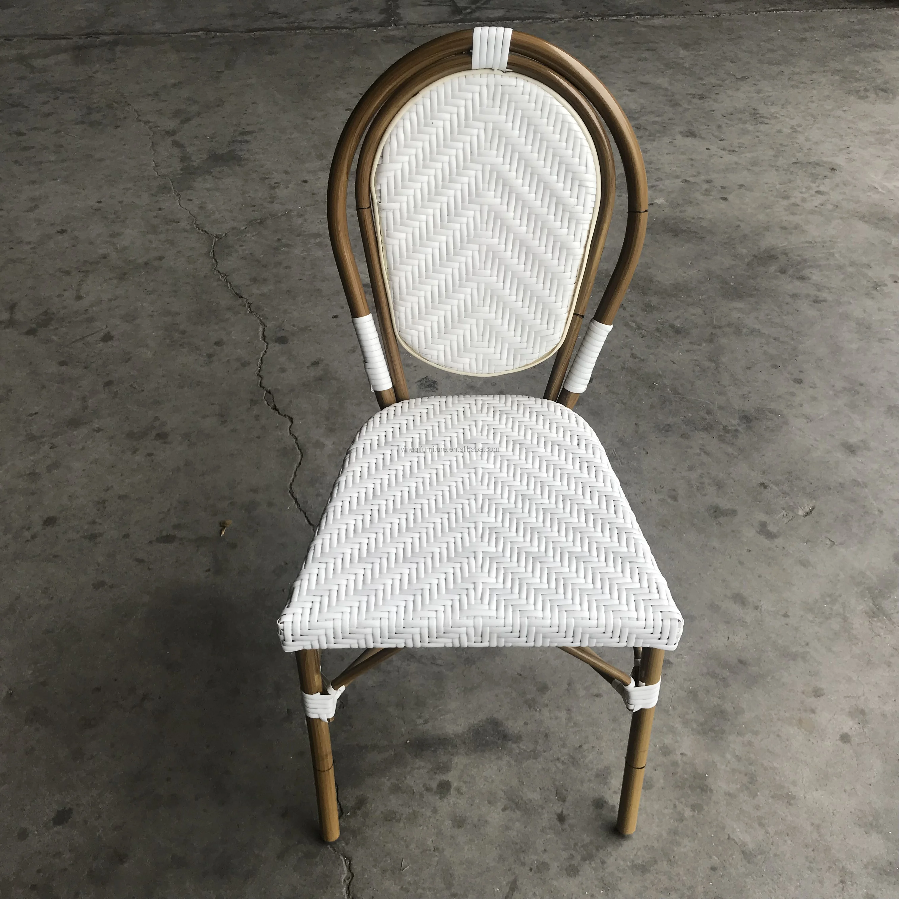 Commercial outdoor paris bistro cafe chair
