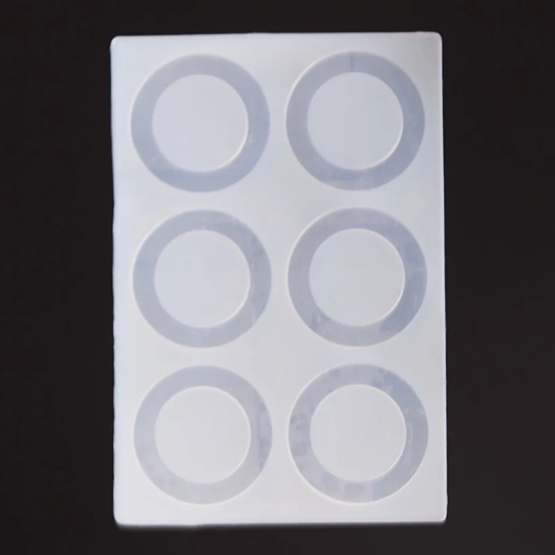 round shape Chocolate Fondant Gum Pasta Silicone Mold