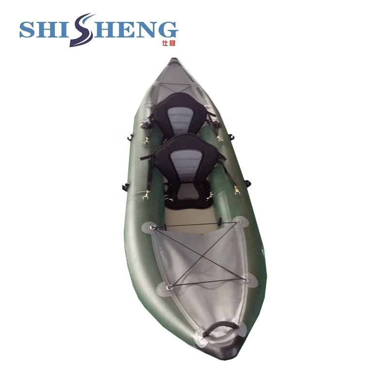 Two person inflatable fishing kayak/canoe for sale
