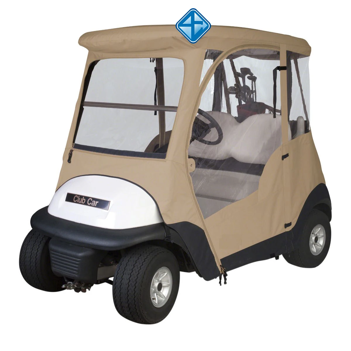 Professional factory supply new arrival golf cart cover enclosure