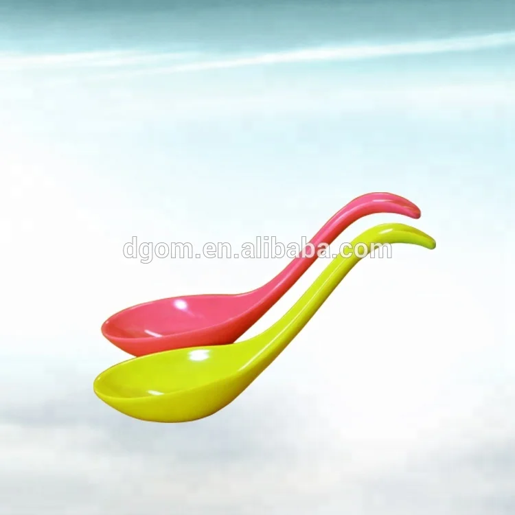 Китай поставщик Горячая продажа Ресторан использовать Небьющийся 100% корейский меламин большая ложка для супа