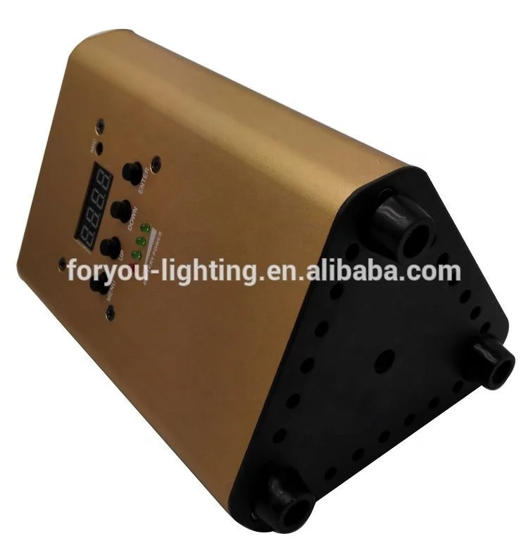 Mini DJ EZ Wedge Par Hex Spot IRC-6 Wireless Battery Powered Upward DMX 3x18W RGBWA+UV 6IN1 LED Stage Truss Par Light