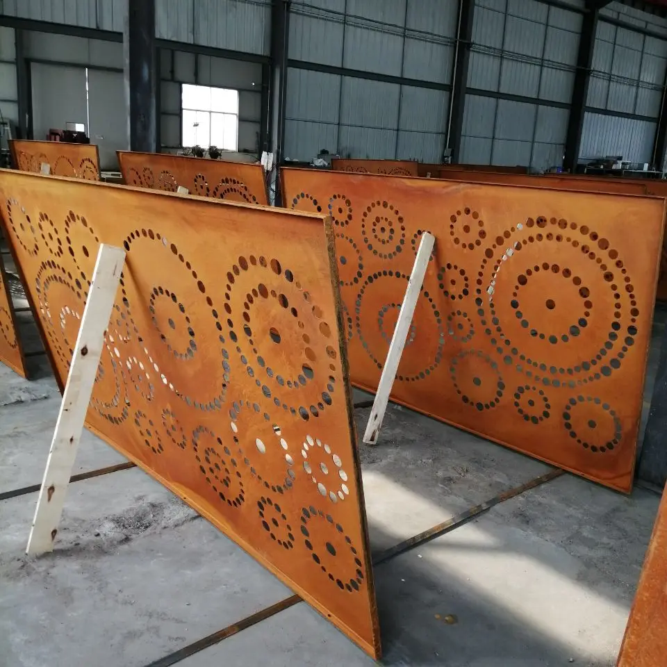 Architectural Metal Aluminum Decorative Laser Cut Fence panels