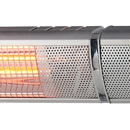 1500 Вт/2000 Вт/2500 Вт/3000 Вт Лидер продаж, одиночный Золотой трубчатый Электрический настенный обогреватель, инфракрасный обогреватель