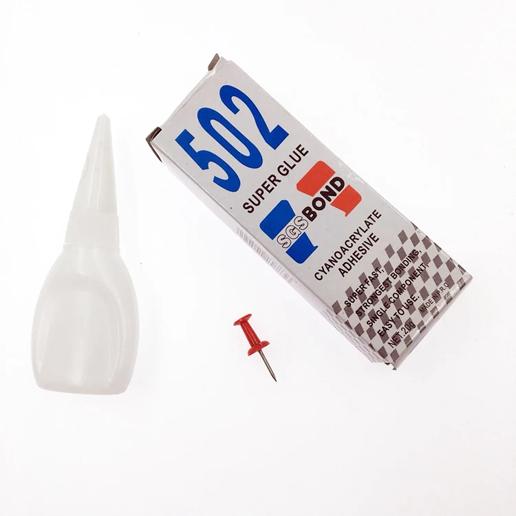 
3g 502 Bottle Package Super Glue 12pcs Blister Packing Card Glue 