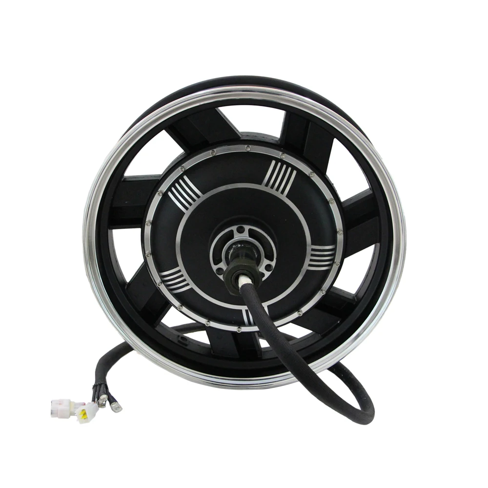 16*3.0inch 273 3000w 40H V3 Single Shaft Hub Motor for Motorcycle