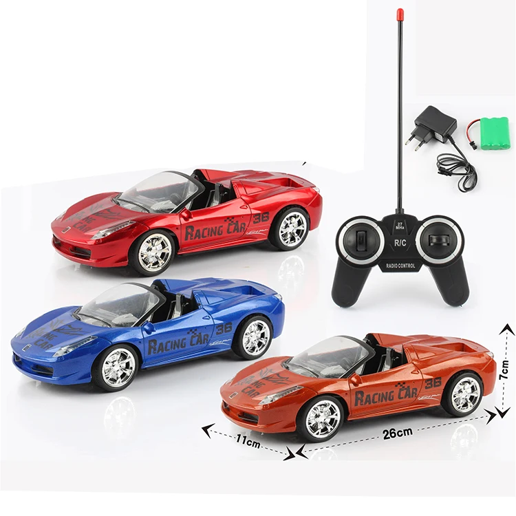 
Very cheap 1:16 4CH light kid car electric with remote control 
