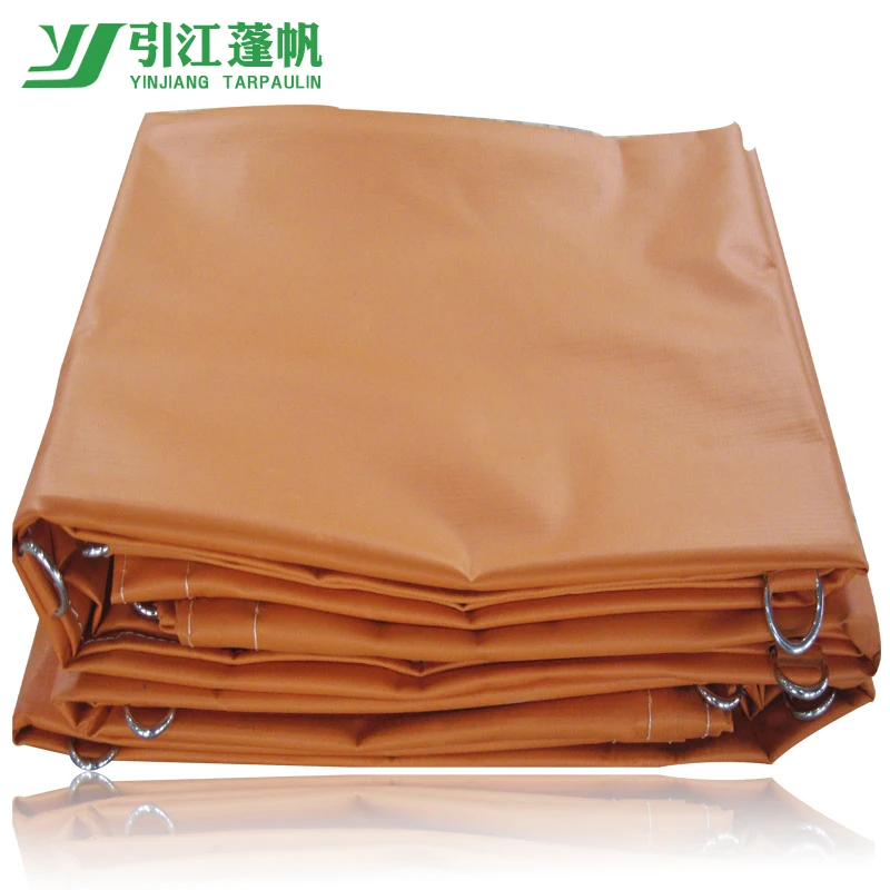 
Waterproof South America 680gsm Heavy Duty PVC Truck Tarps 