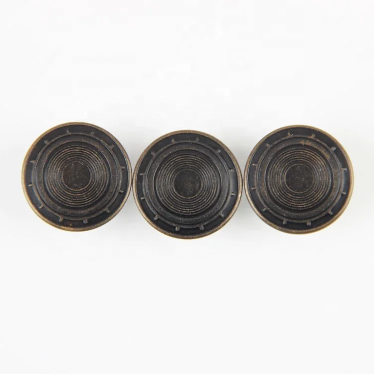 Round pattern style button 2019 multi-purpose design botones aluminum rivets