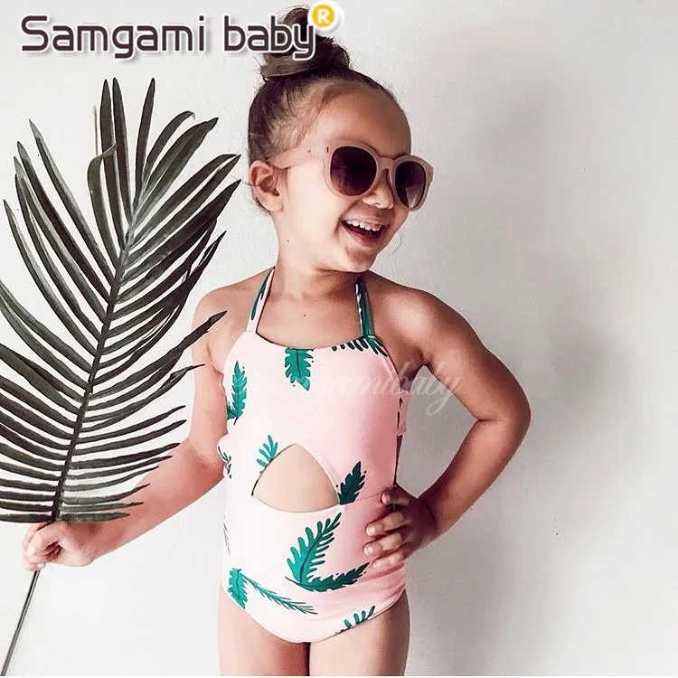 
Newborn Kids Baby Girls pink Bikini Swimwear Swimsuit Beachwear Bathing Suit 