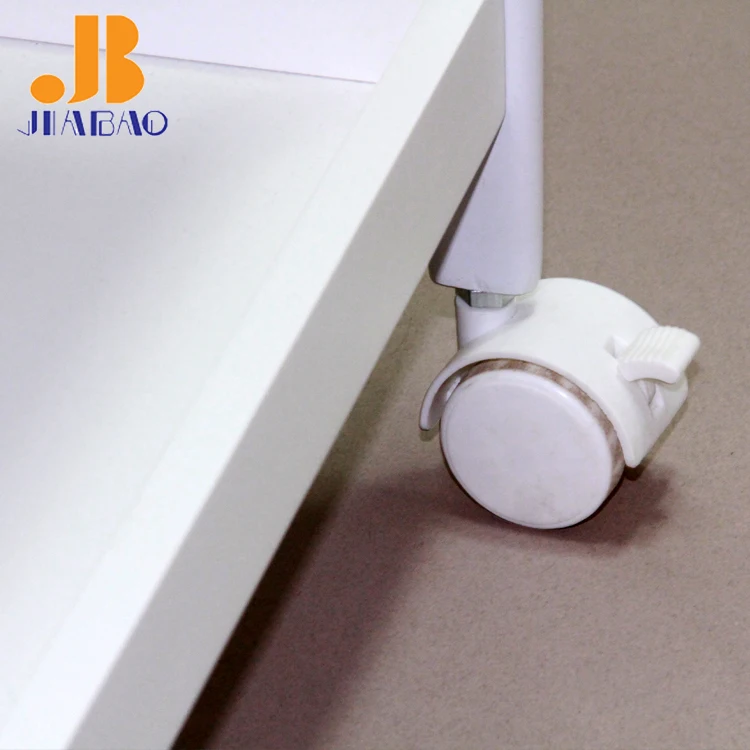 Simple Design Wooden Trolley Removable Restaurant Dining Car Kitchen Collection Shelf