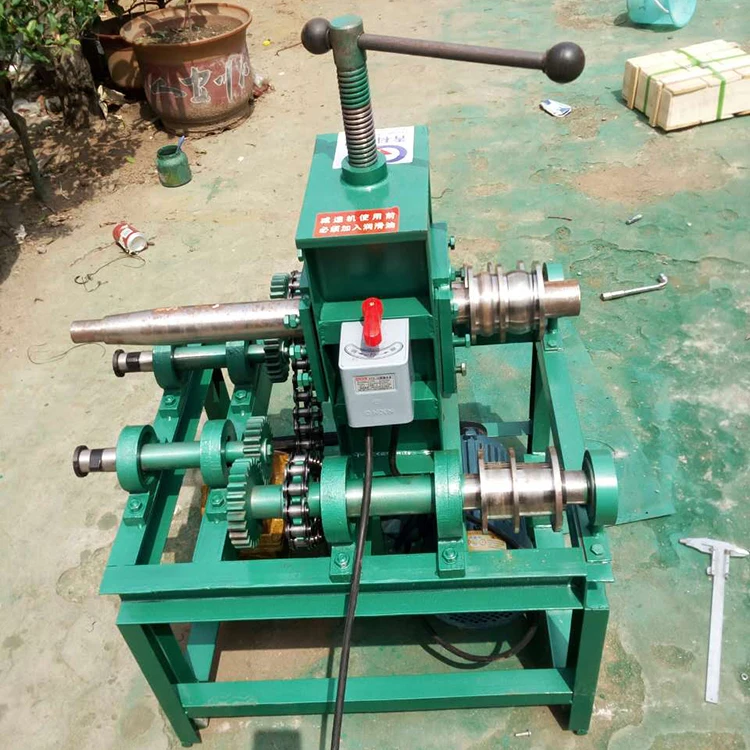 
Wholesale turbine gearbox small type bending wall thickness 3mm pipe rolling machine 