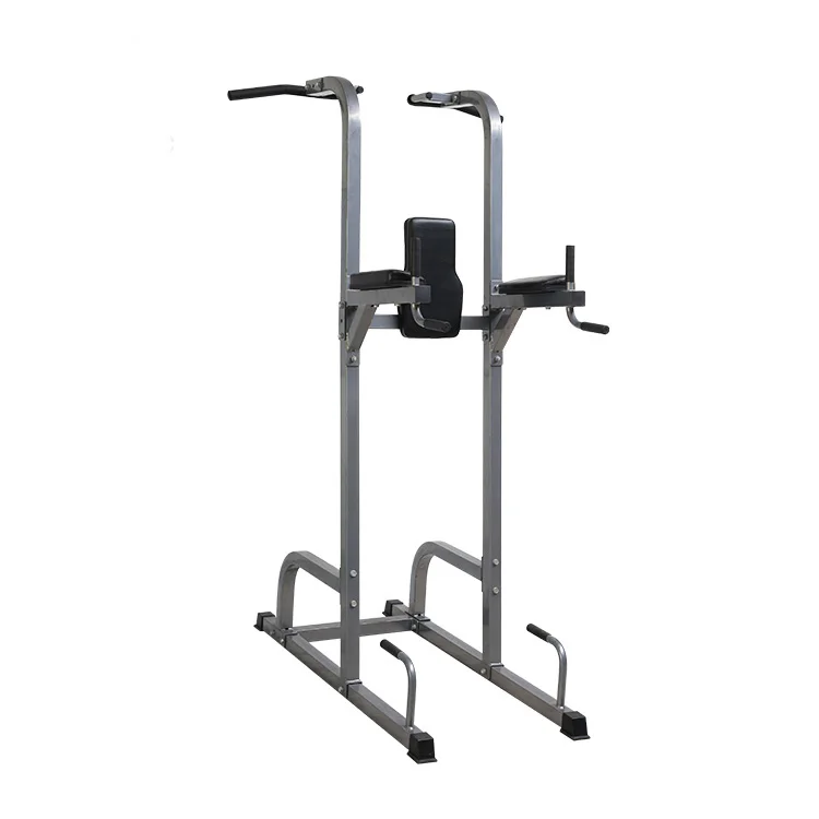 Heavy duty dip station pull up parallel bars power rack tower