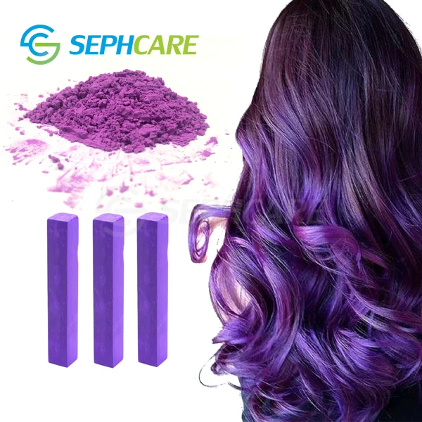 Sephcare temperature change hair colors vivid purple hair dye