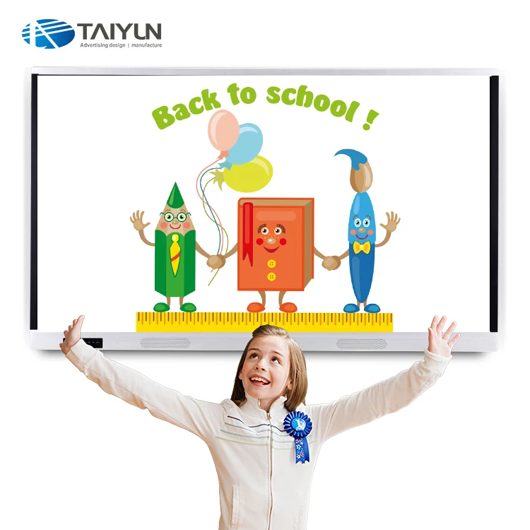 Профессиональный 65 дюймов доска с сенсорным экраном Смарт интерактивная доска для обучения