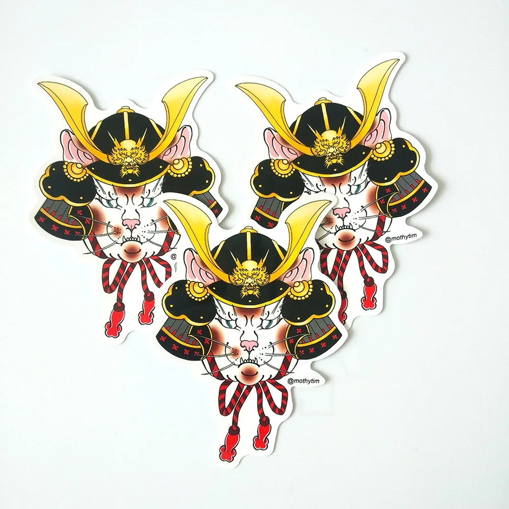 100pcs Moq Die Cut Stickers Waterproof UV Resistance Company Logo Printed Custom Vinyl Stickers