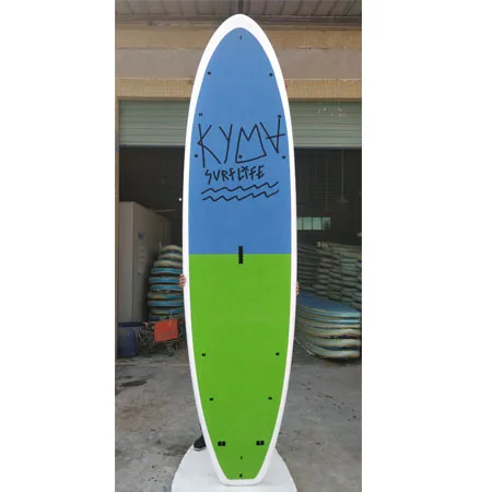 Hot sale Customized Plastic Stand UP Paddle Big Black Board Surfboard