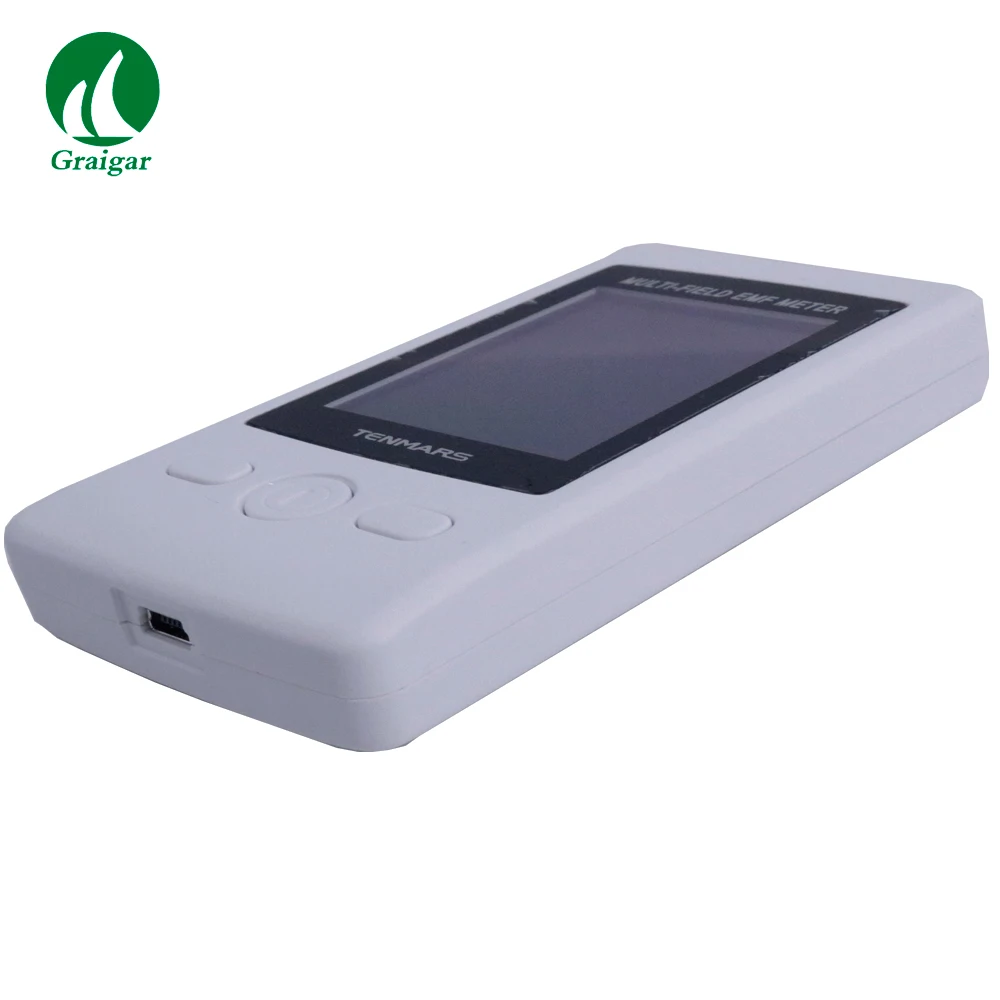 Tenmars TM-190 3 - Axis Radio Frequency RF Field Strength Meter/Electromagnetic Field EMF Tester 3in1 Test TFT LCD