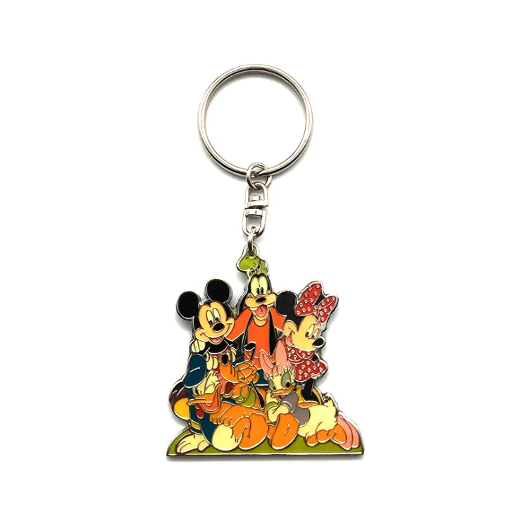 Оптовая цена Профессиональный милый Микки брелок с мышью