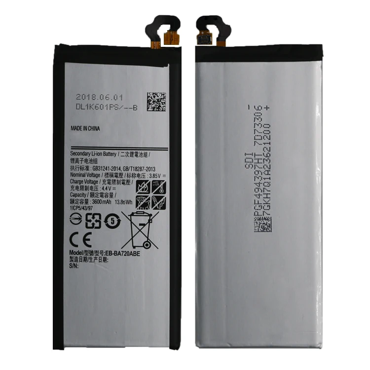 Best Manufacturer High Capacity Original Smartphone Oem EB-BA720ABE Battery for Samsung A7 2017