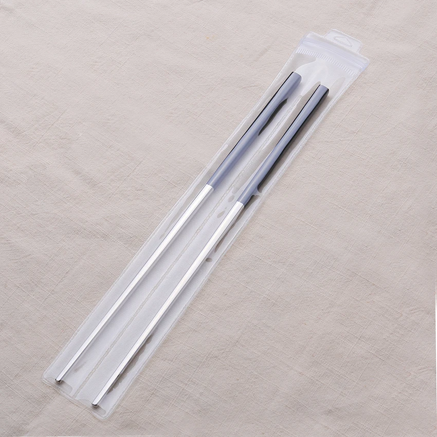 
Korean Custom Color Stainless Steel Titanium Chopsticks for Sushi Wedding Gift Souvenirs 