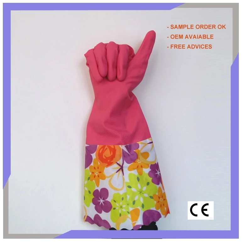 
Breathable Nature Latex Rubber Gloves 