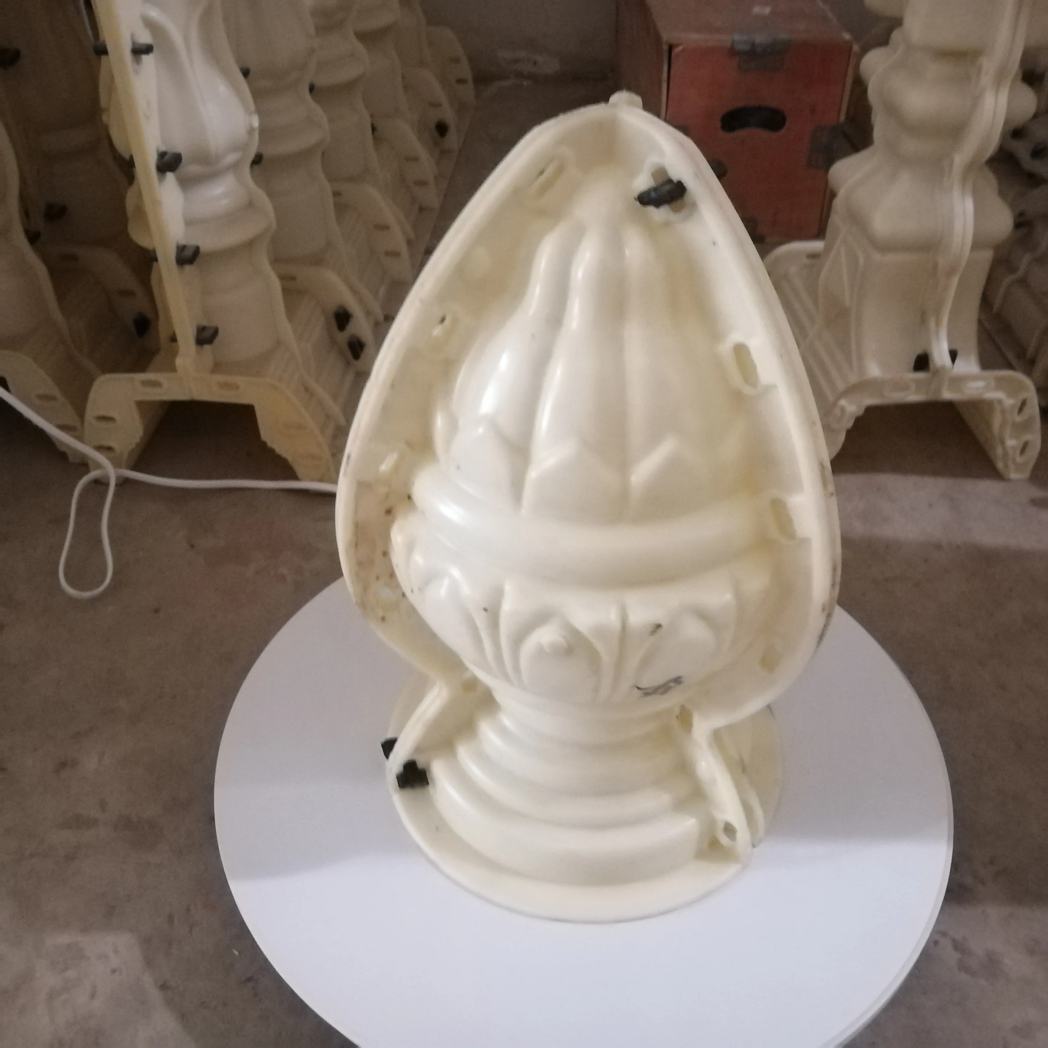 ABS High quality factory price low MOQ baluster decoration concrete ball molds