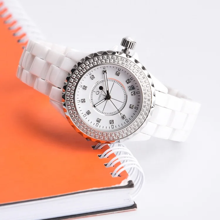 Ladies White Sinobi Watch Quartz