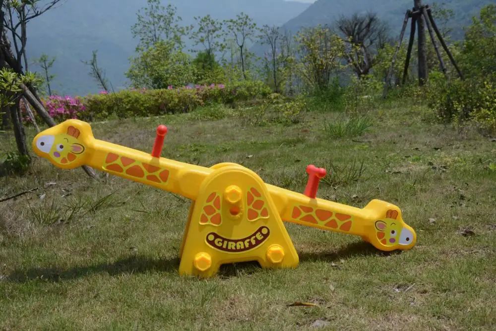 Popular Hot Sale Small Playground Kids Seesaw plastic seesaw for kids