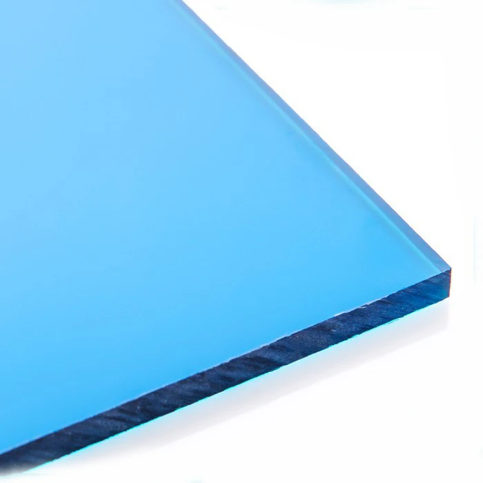 
100% bayer tinted pc solid polycarbonate sheet for bus station sound barrier 