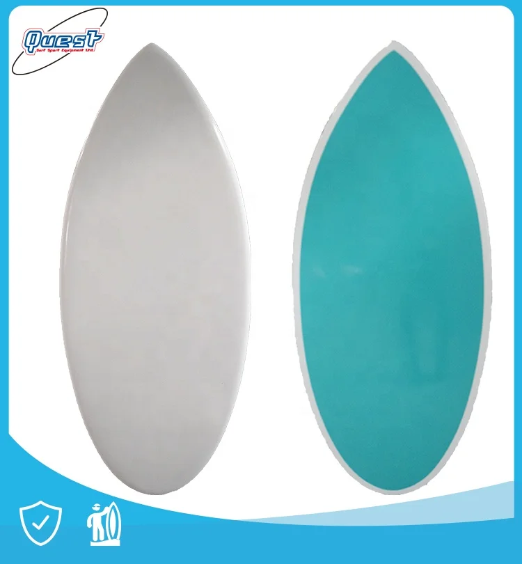 Customized Logo EPS Foam Surfboard Fiberglass Skimboard