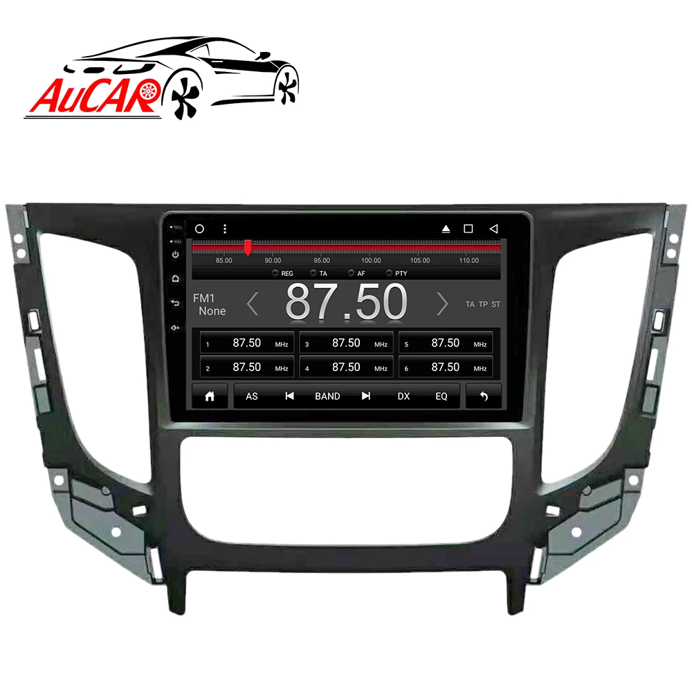  Автомагнитола AuCAR Android 10 0 9 дюймов мультимедийный плеер с GPS-навигацией PX4 IPS для Mitsubishi Triton L200