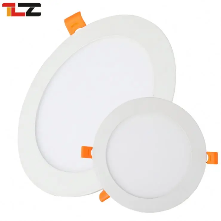 Ультра тонкий IP44 встроенный алюминия площади светодиодные панели 6 Вт