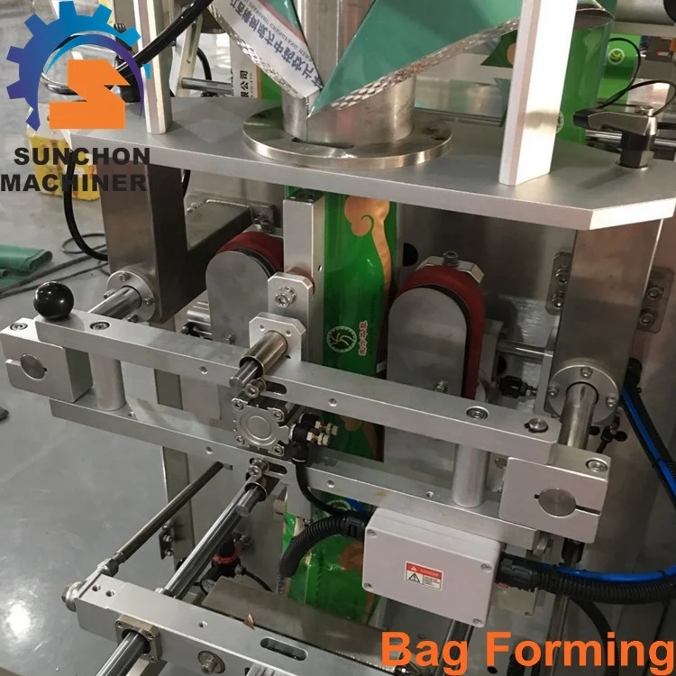 Dosing by Volumetric Cup Filler, Stainless Steel, Salt Sugar Rice Granule Food Packing Machine