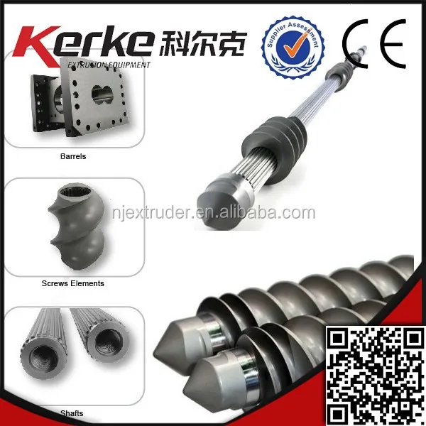 Параллельно двухшнековые экструдер сегмента/экструдер Двухшнековый бочки