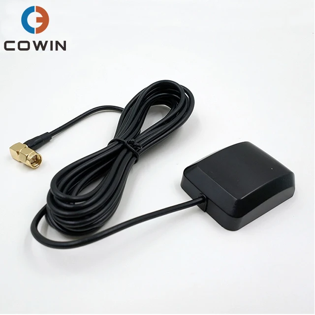 Active Beidou BD 1561MHz Active Car GPS Antenna , 28dBi External Antenna GPS With Fakra Connector
