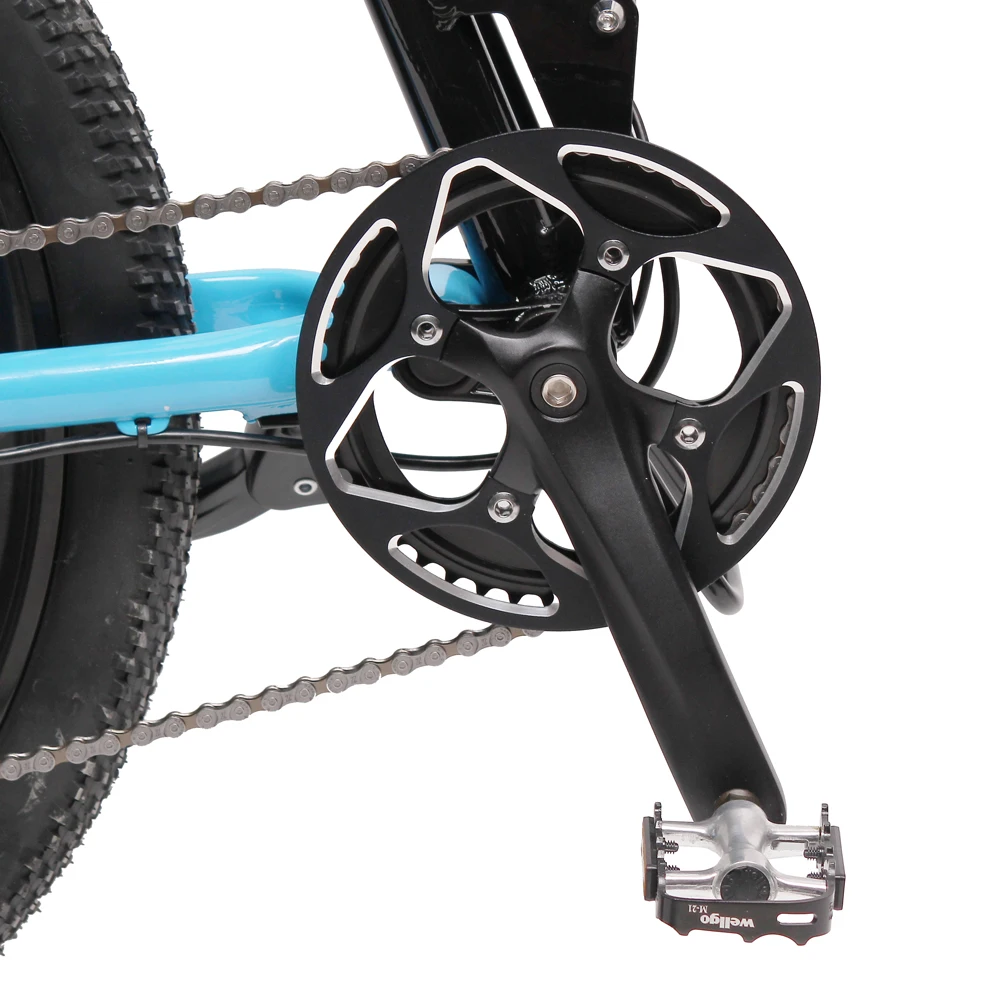 folding bicycle 26 inch light full hidden battery electric folding bike