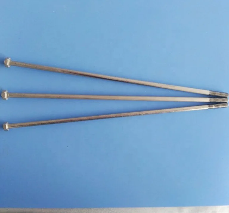 Нержавеющая сталь 304 316 шестигранные болты DIN931 высокое качество сделано в Китае