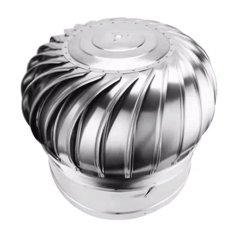 Unpowered with Wind Driven Roof Turbine Ventilator Fan