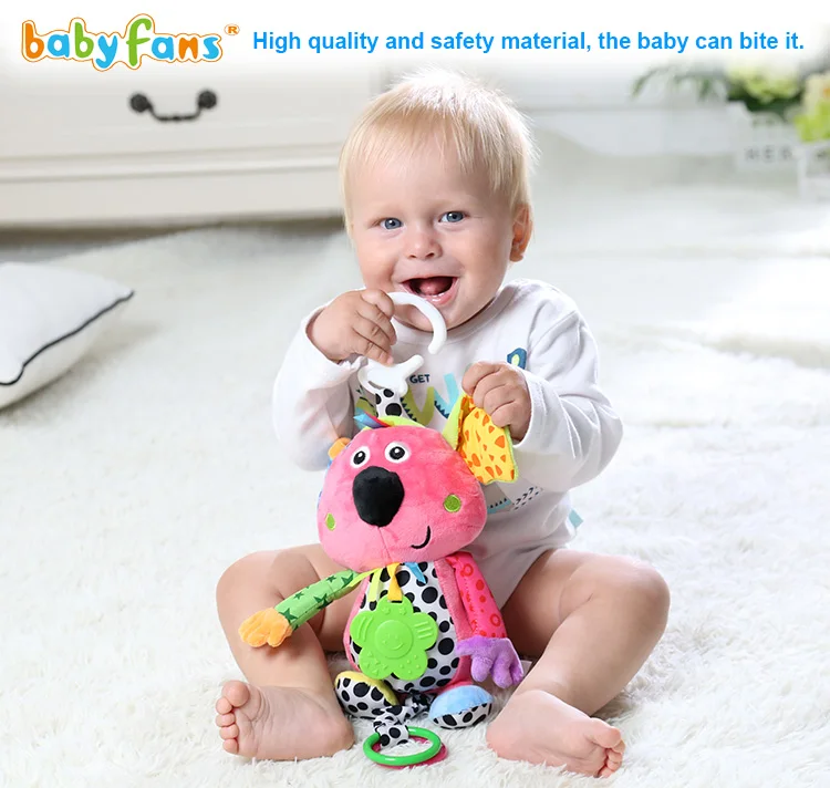 baby cute plush koala musical hanging toys