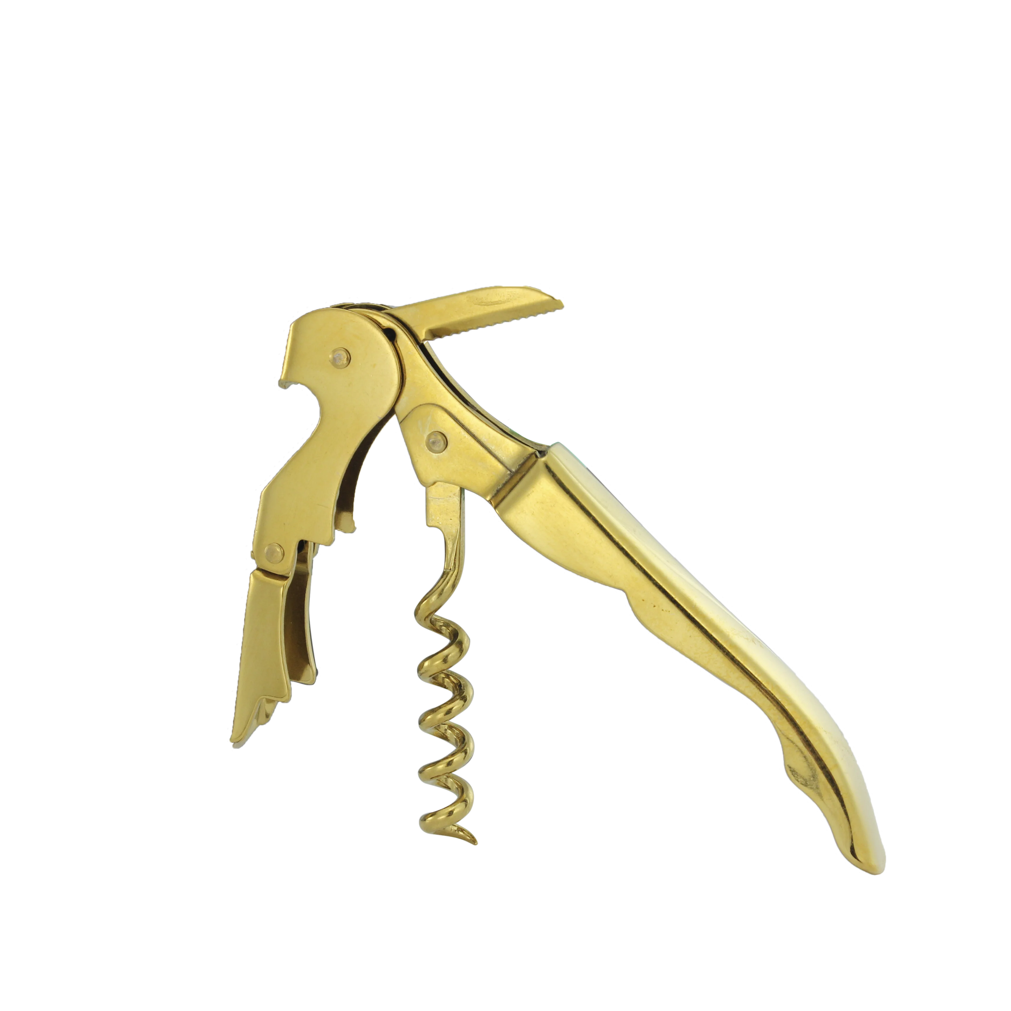 ah so metal personalized Stainless Steel Sommelier knife Corkscrew wine openers with logo