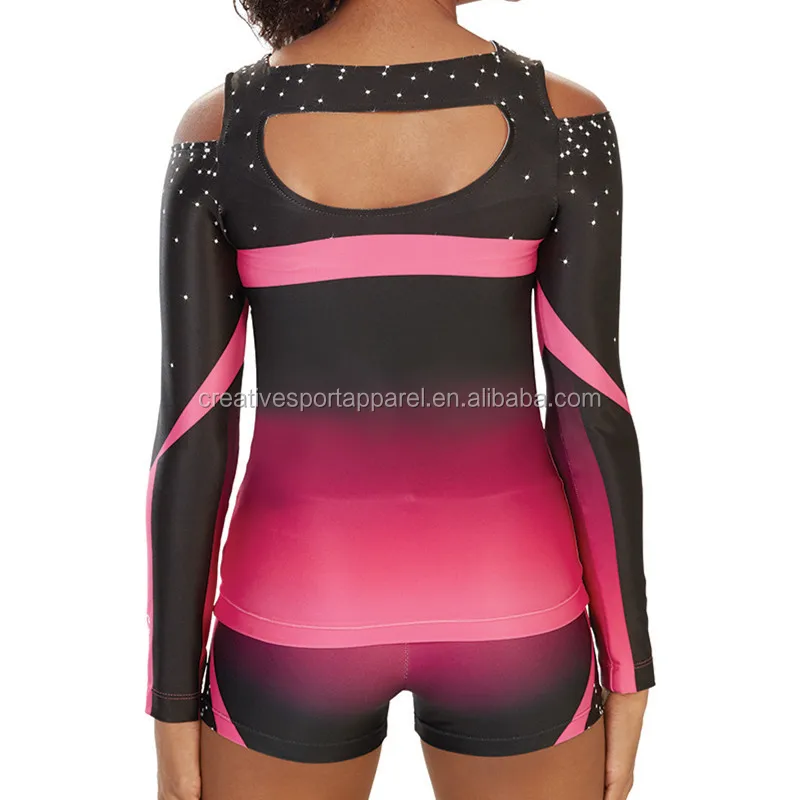 OEM Wholesale Sublimated Cheerleader Cheerleading uniforms Costume
